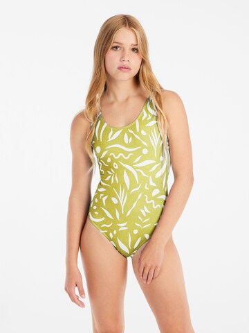 PROTEST Badeanzug 'PRTEmmi 25 JR' in Grün