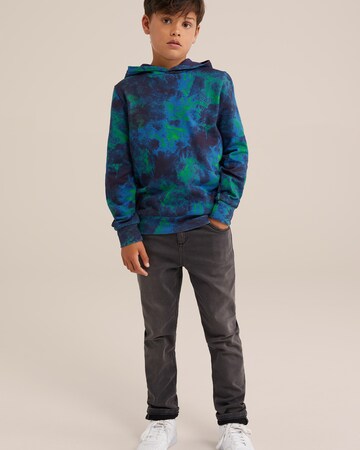 Sweat WE Fashion en bleu