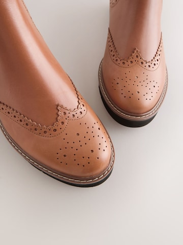 Next Μπότες chelsea σε καφέ