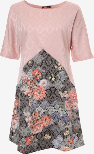 Madam-T Sommerkleid 'LOLITA' in braun / rosa, Produktansicht