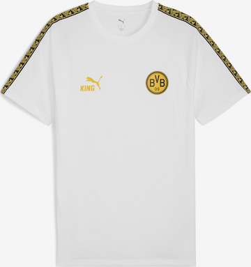 PUMA Shirt 'Borussia Dortmund King' in White: front