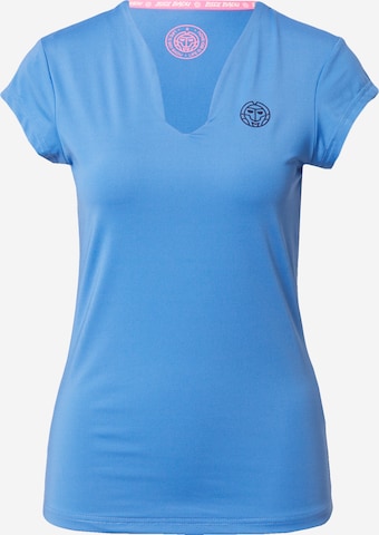 BIDI BADU Performance Shirt in Blue: front