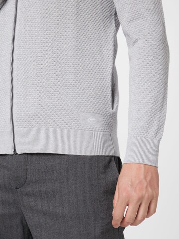 TOM TAILOR Knit Cardigan in Grey
