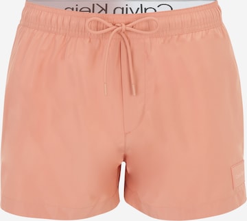Calvin Klein Swimwear Badeshorts in Orange: predná strana