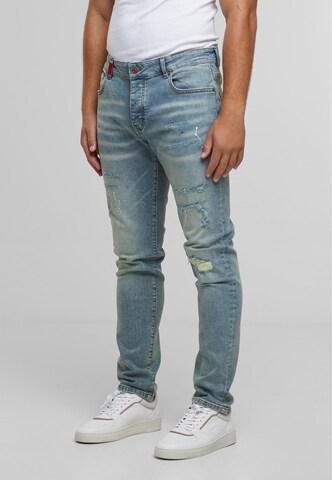 2Y Premium Slimfit Jeans 'Leonardo' in Blau