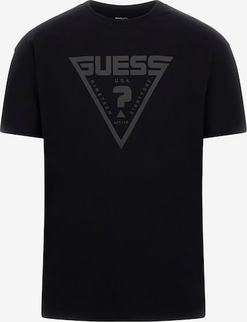 GUESS T-Shirt in Schwarz: Vorderseite