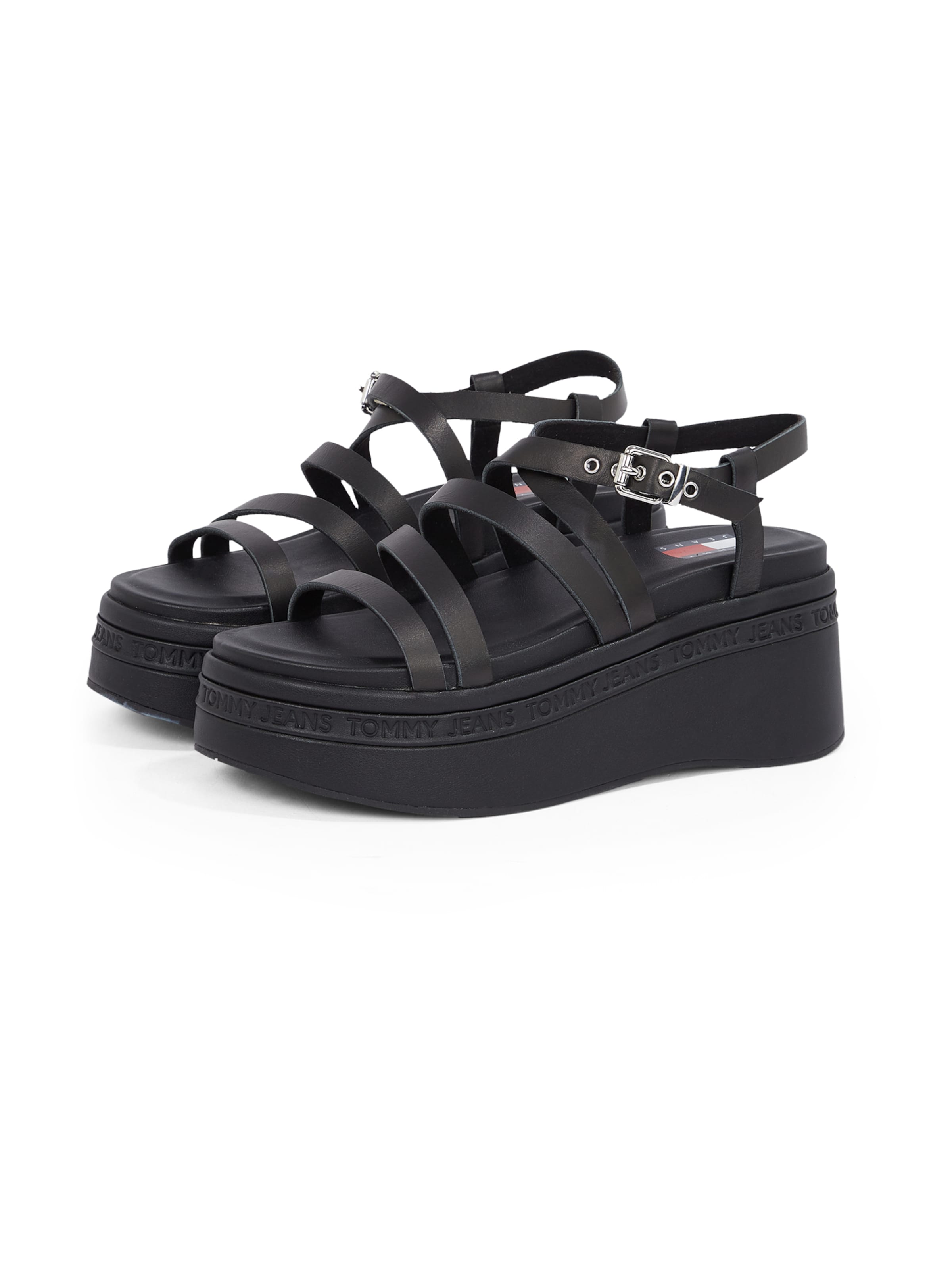 Sandalo con cinturino di Tommy Jeans in nero