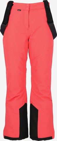 Whistler Outdoor broek 'Drizzle' in Rood: voorkant