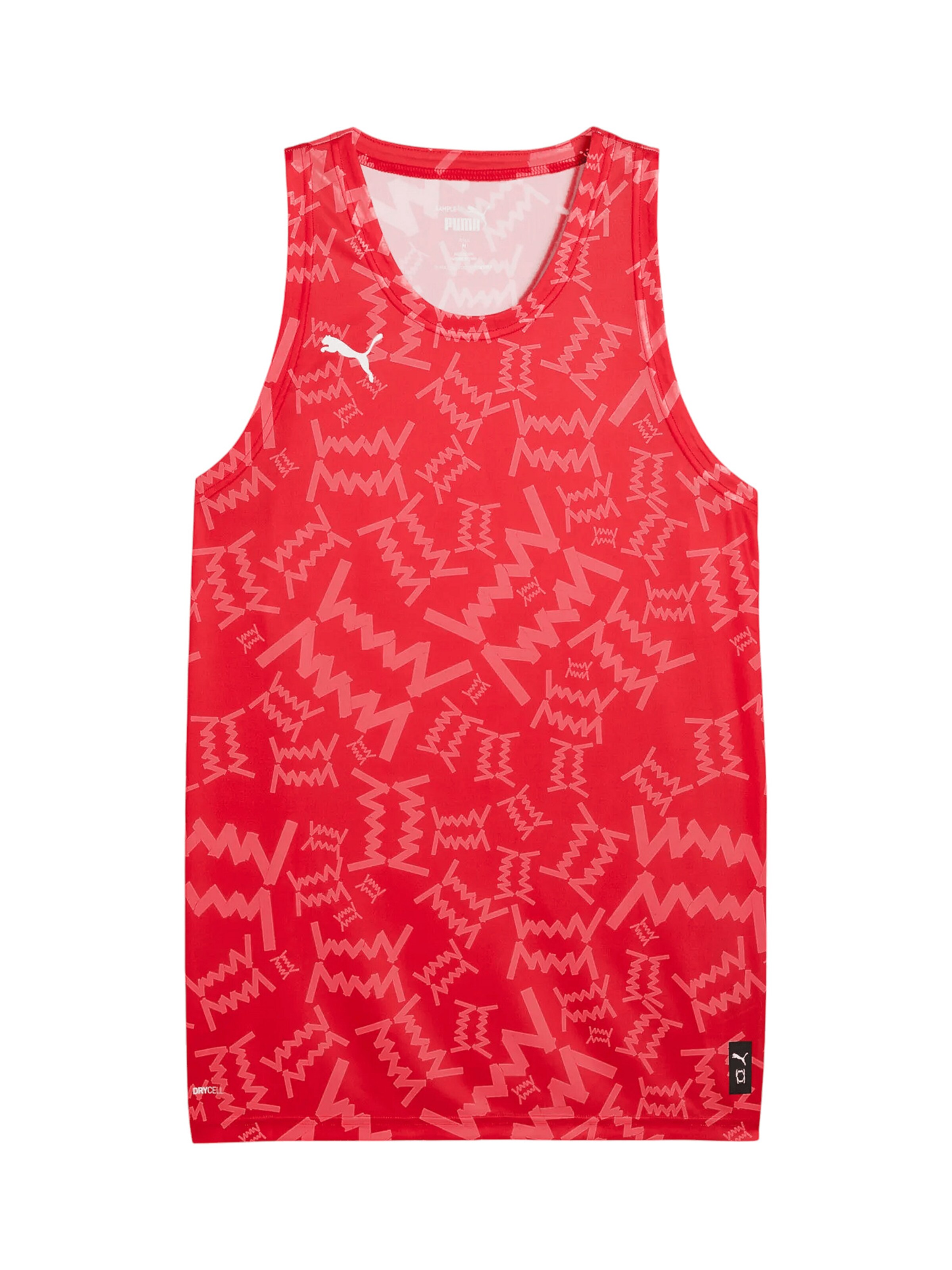 PUMA Trikot 'Teamjaws' in Rot: Vorderseite