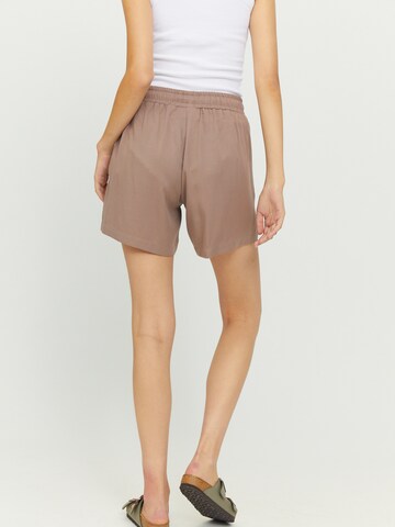 mazine Loose fit Pants ' Palm Cove ' in Brown