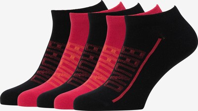 BRUNO BANANI Socken in rot / schwarz, Produktansicht