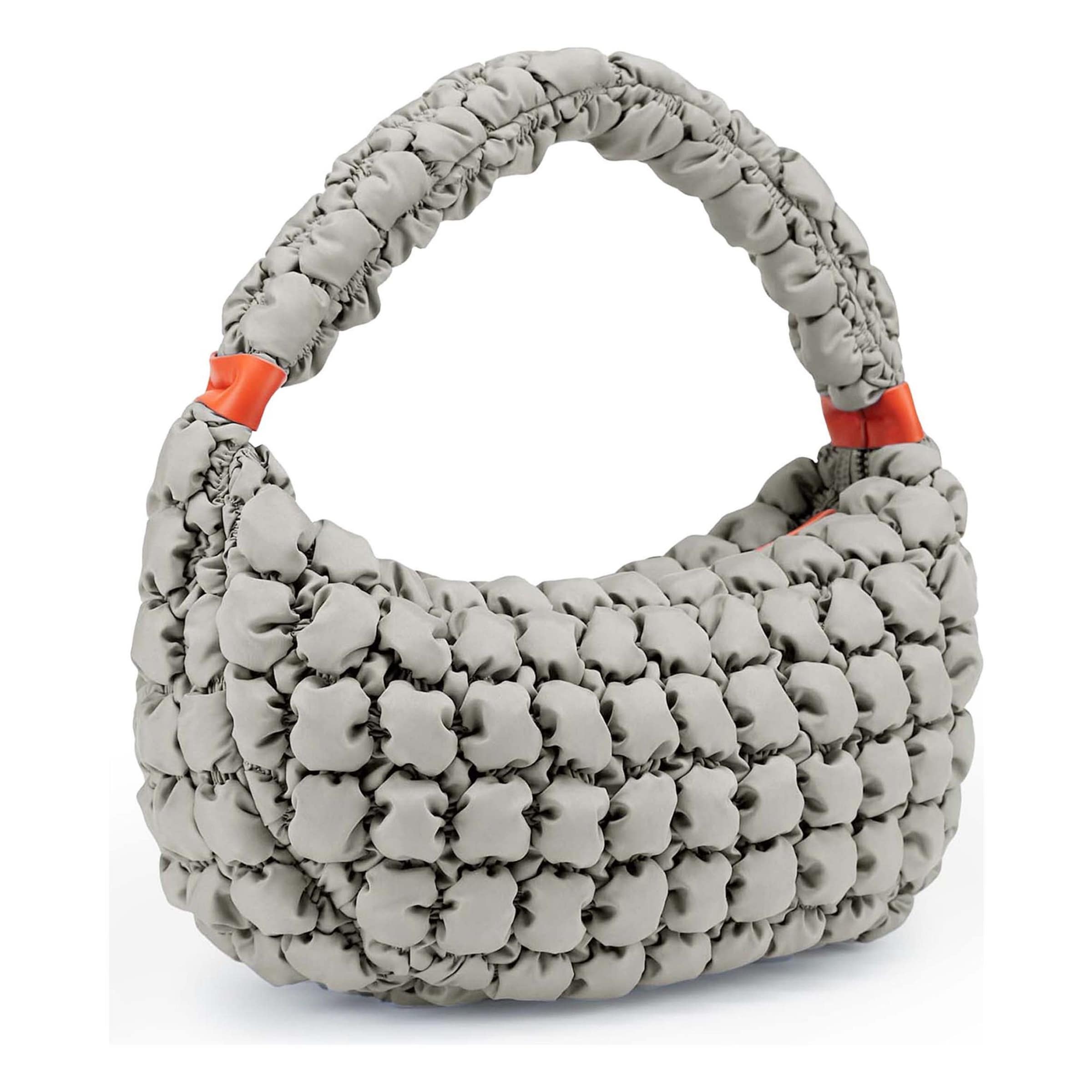 Borsa a spalla 'Unio Banana ' di Les Visionnaires in grigio