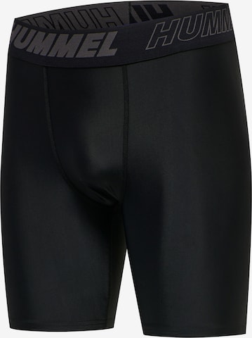 Hummel Skinny Športne hlače 'Topaz' | črna barva
