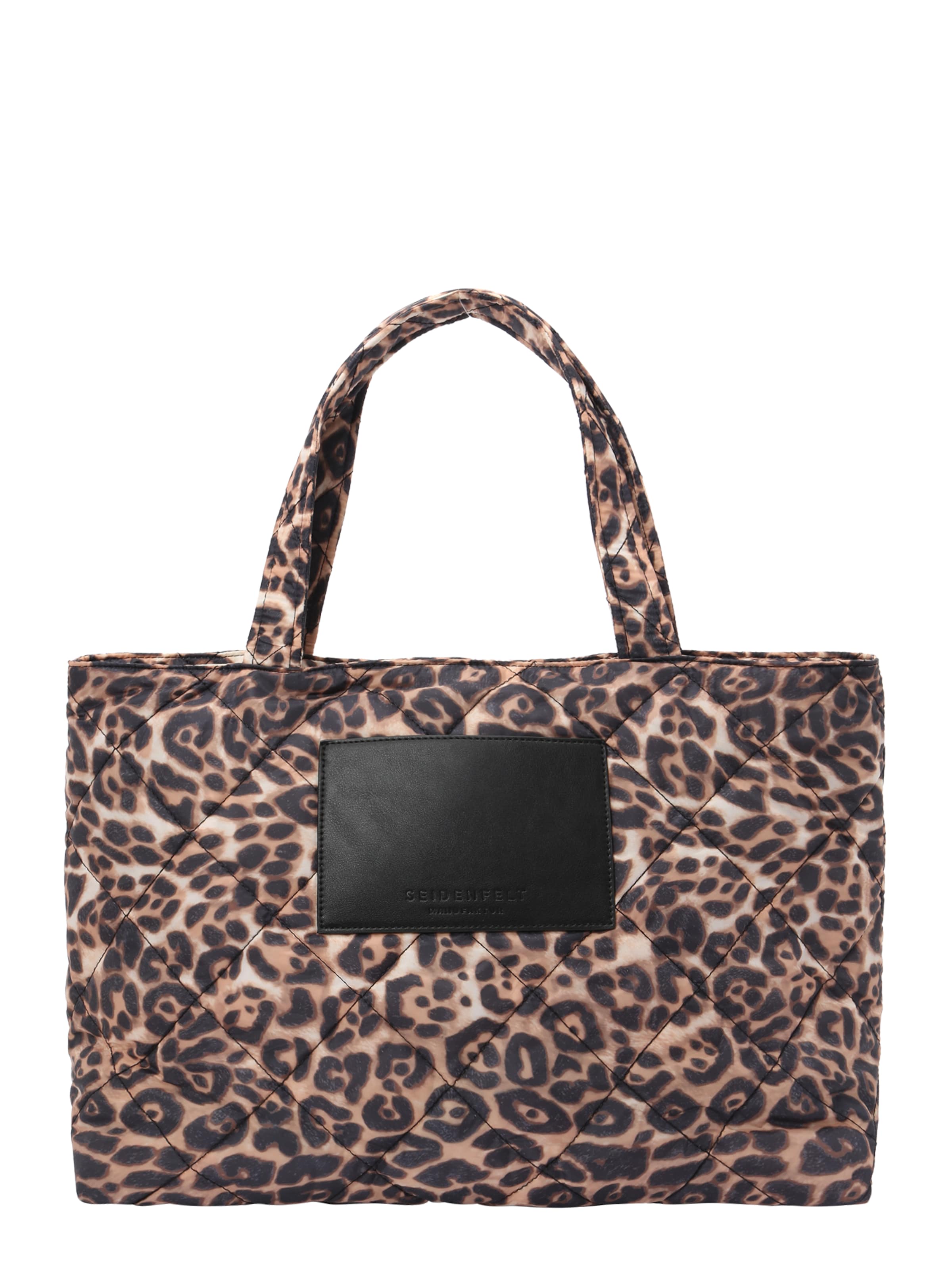 Seidenfelt Shopper 'Evenes' in Brown: front