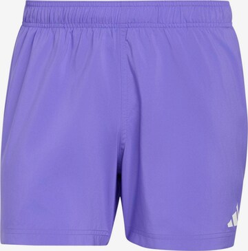 ADIDAS SPORTSWEAR - Calções de surf 'ESS' em roxo: frente
