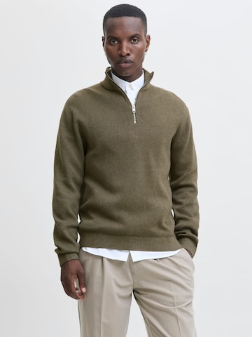 JACK & JONES Trui 'Blamilano' in Groen: voorkant