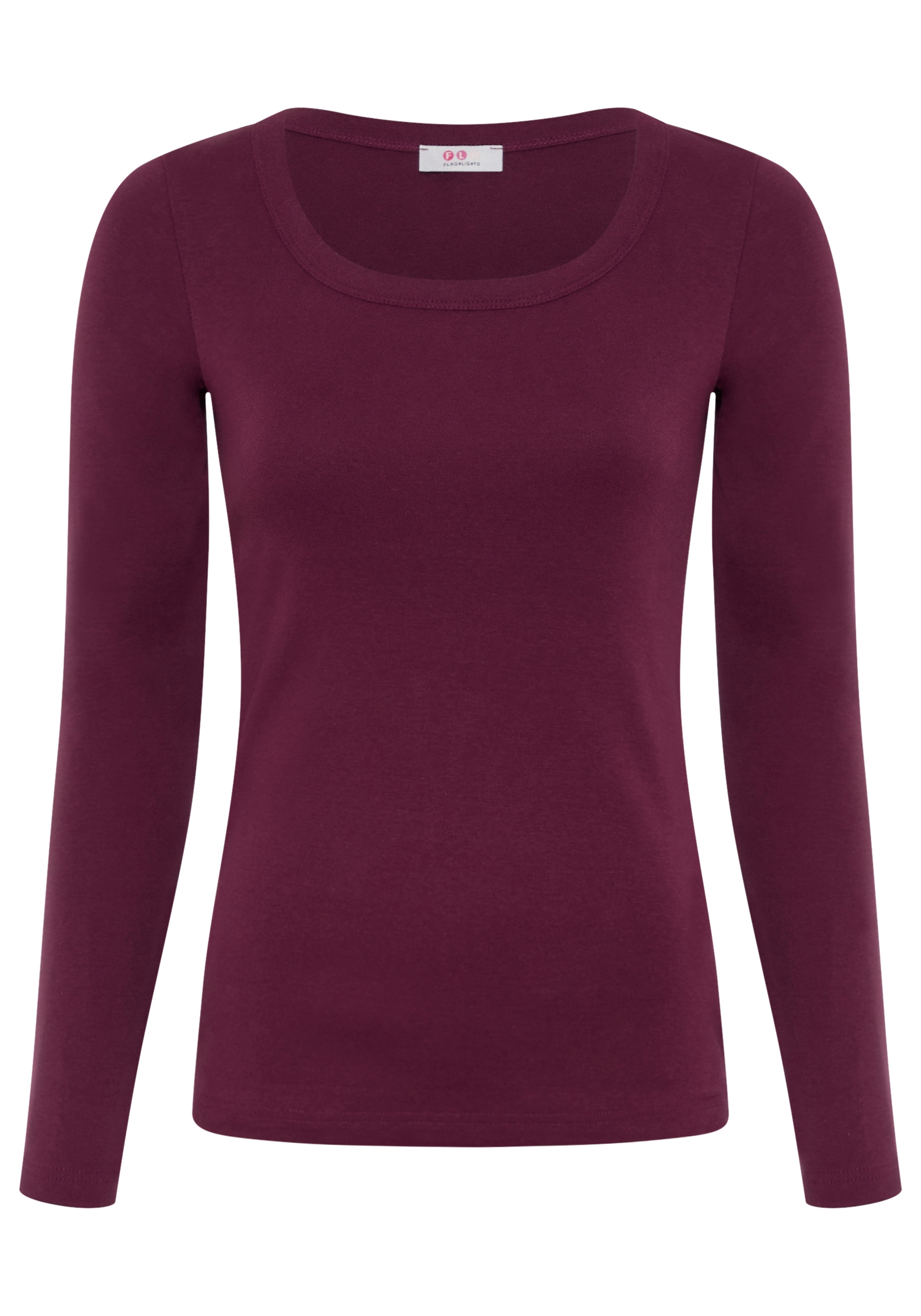 FLASHLIGHTS Shirt in Rot: Vorderseite