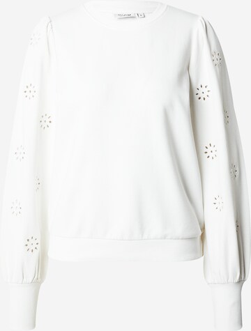 Sweat-shirt ONLY en blanc : devant