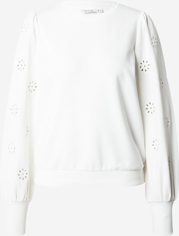ONLY Sweatshirt in Wit: voorkant