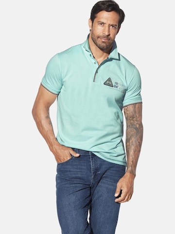 Jan Vanderstorm Shirt 'Knutland' in Blauw: voorkant