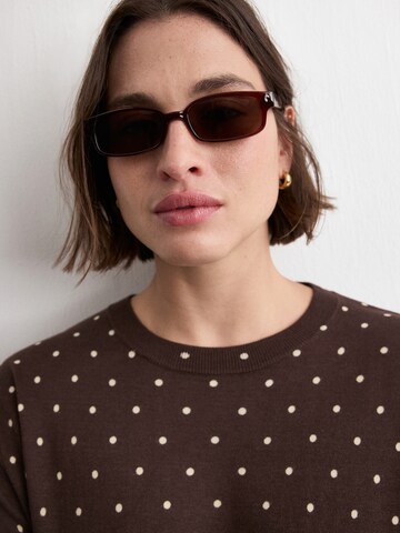 MANGO Пуловер 'SEVILLA' в кафяво