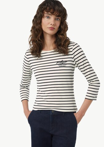 T-shirt COMMA en noir : devant