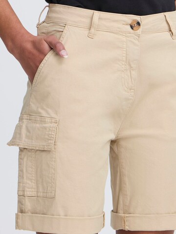 Oxmo - regular Pantalón cargo 'Chanice' en beige