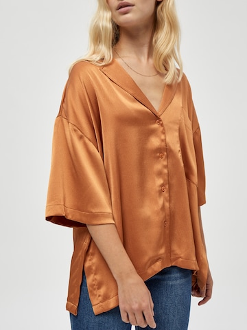 Peppercorn Bluse 'Elotta' i orange