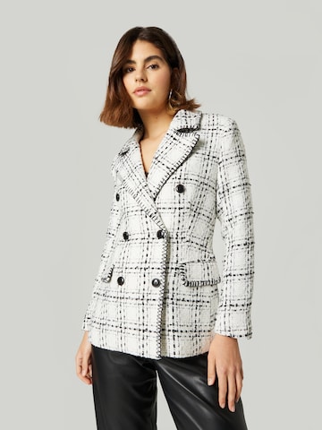 Guido Maria Kretschmer Women - Blazer 'Medea' en blanco: frente