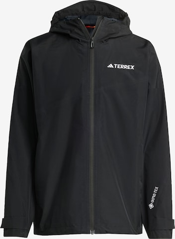 melns ADIDAS TERREX Āra jaka 'Xperior': no priekšpuses