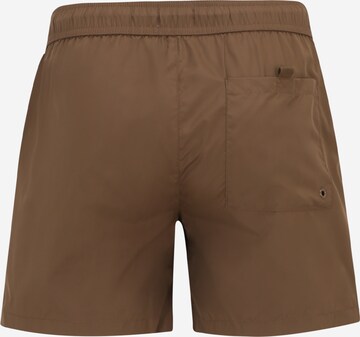 Shorts de bain TOPMAN en marron