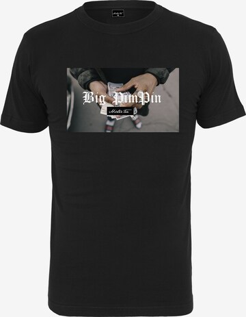 Mister Tee Shirt in Black: front