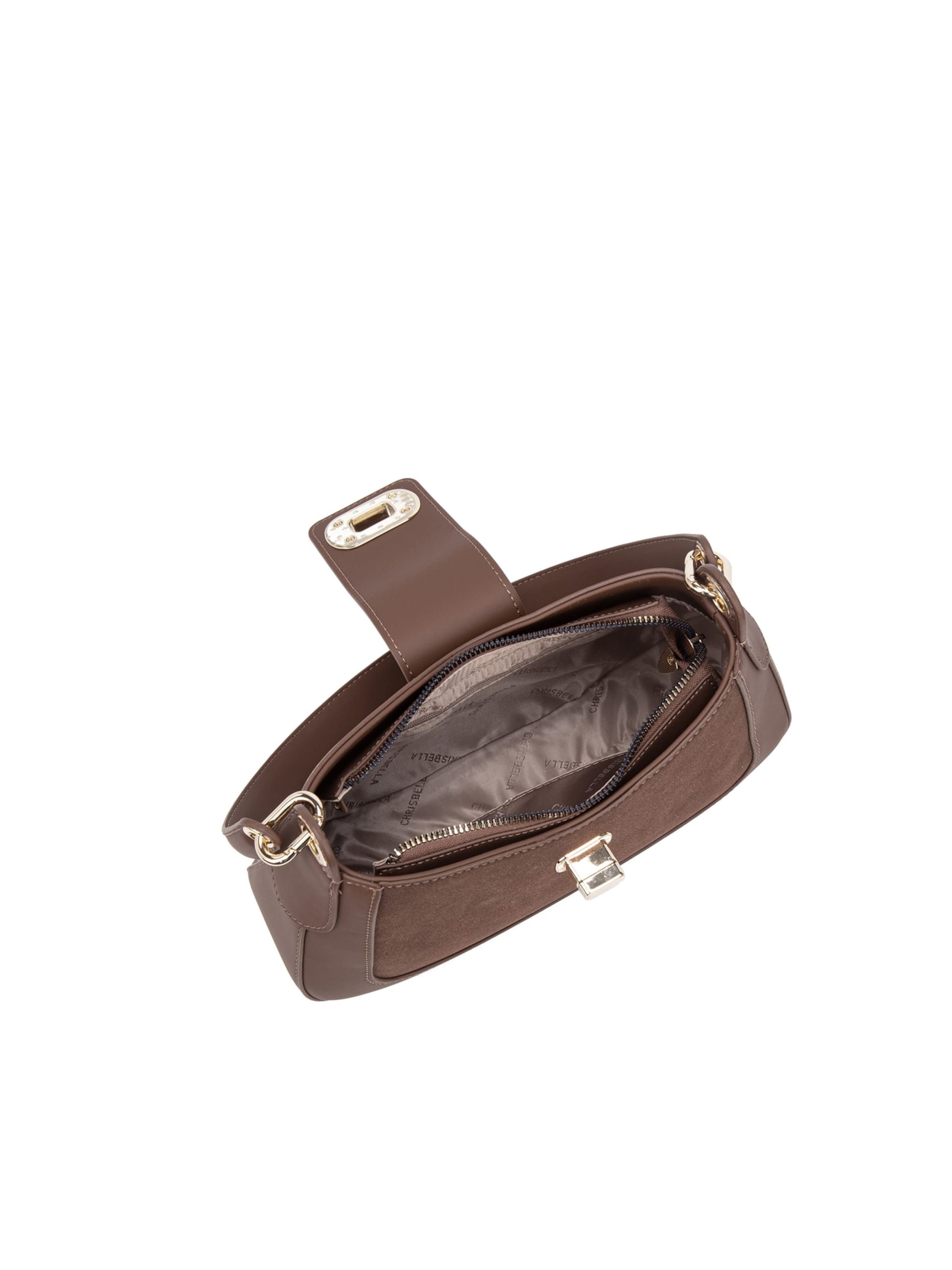 Chrisbella Shoulder Bag in Brown