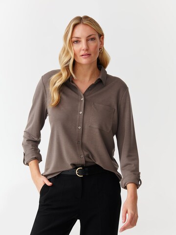 TATUUM Blouse 'ASHLEY' in Bruin: voorkant