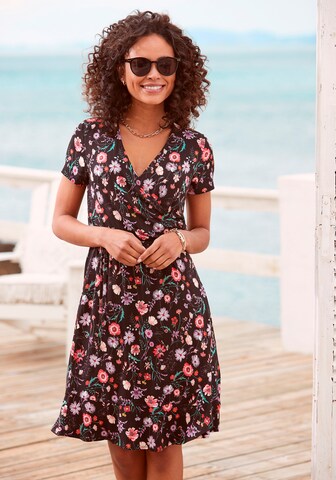 LASCANA Kleid in Schwarz: Vorderseite