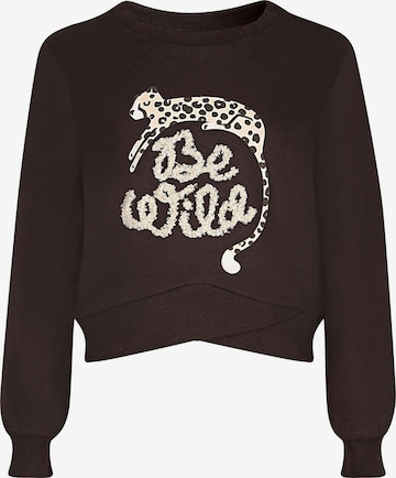 ruda happy girls Megztinis be užsegimo: priekis