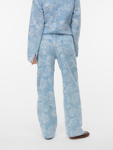 VERO MODA Bő szár Farmer 'VMRae' - kék