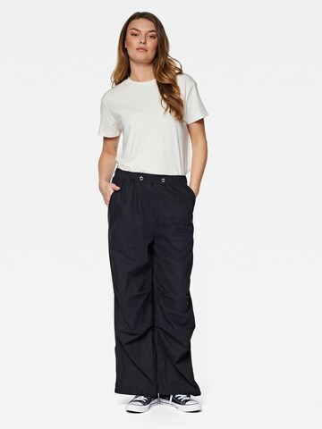 Mavi Loosefit Hose in Schwarz