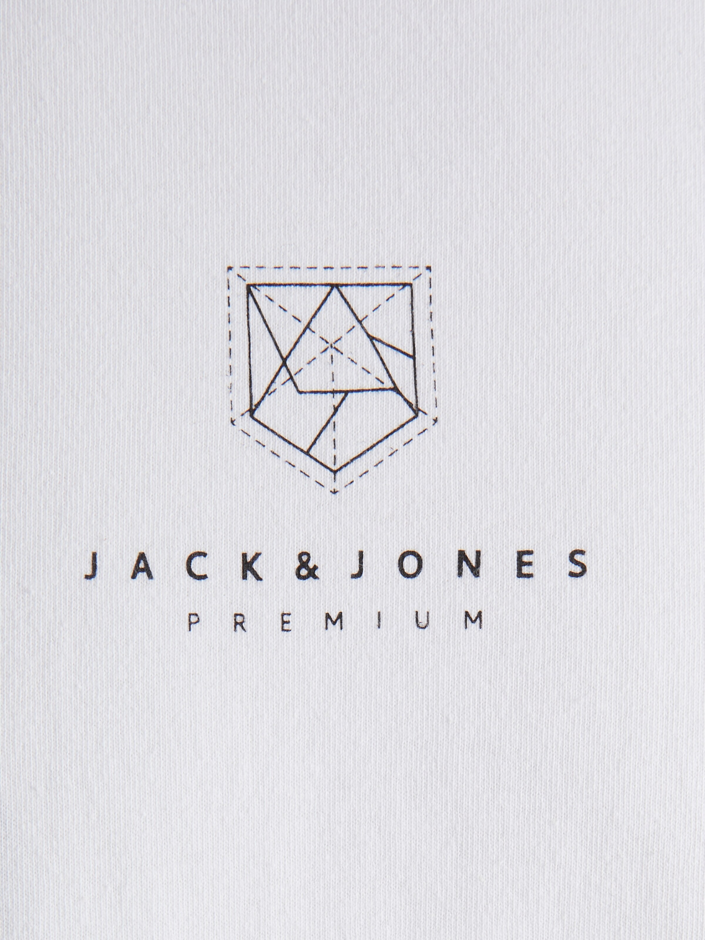 Männer Shirts JACK & JONES T-Shirt in Weiß - RM43896 Männer Shirts JACK & JONES T-Shirt in Weiß - RM43896