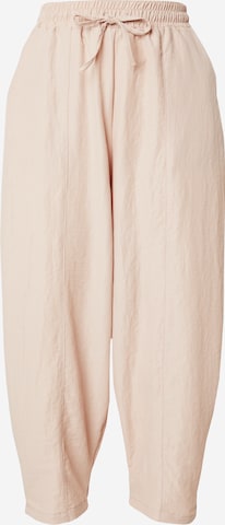Happiness İstanbul Tønde Bukser i beige: forside