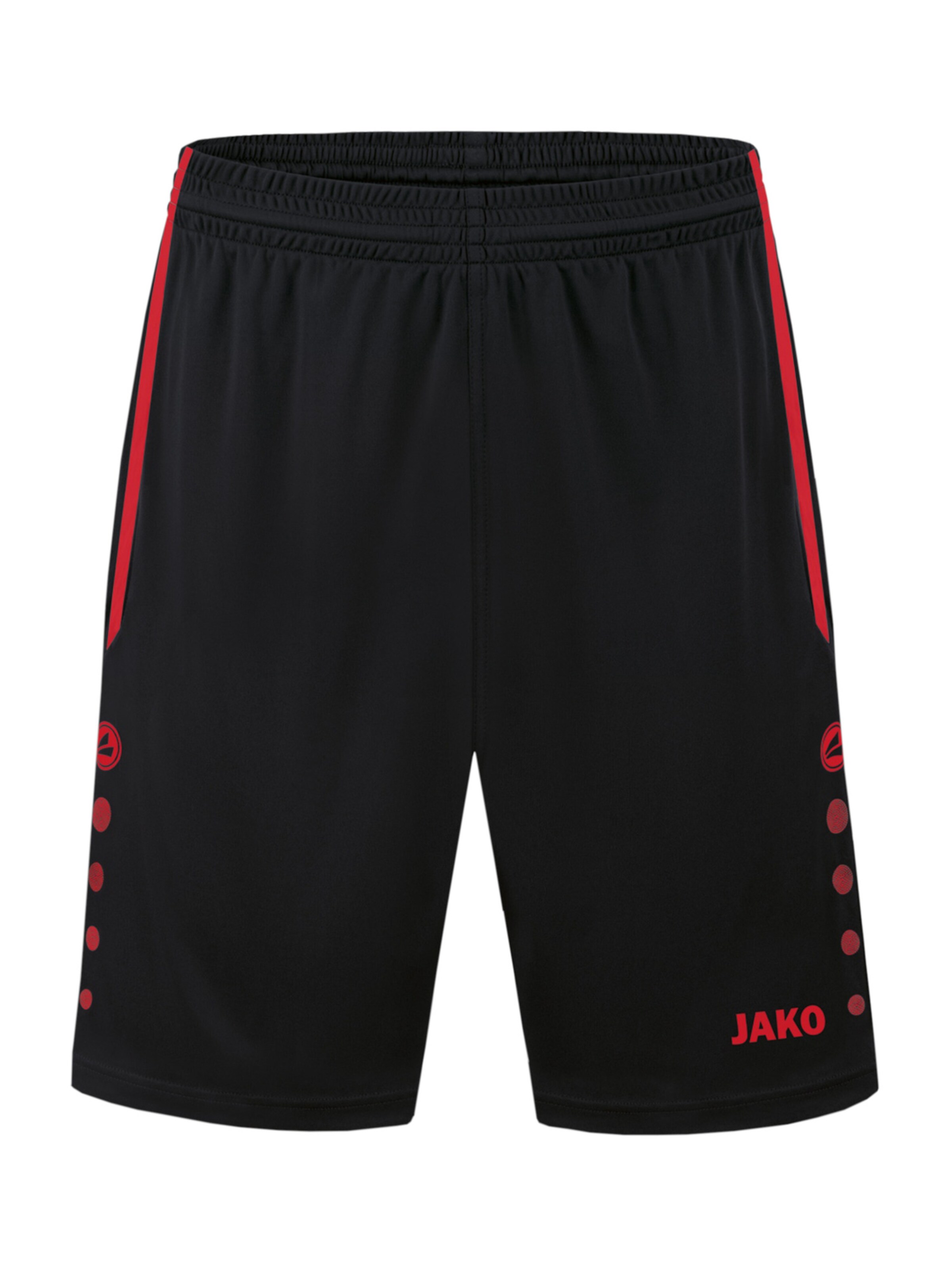 JAKO Sportshorts in Schwarz: Vorderseite
