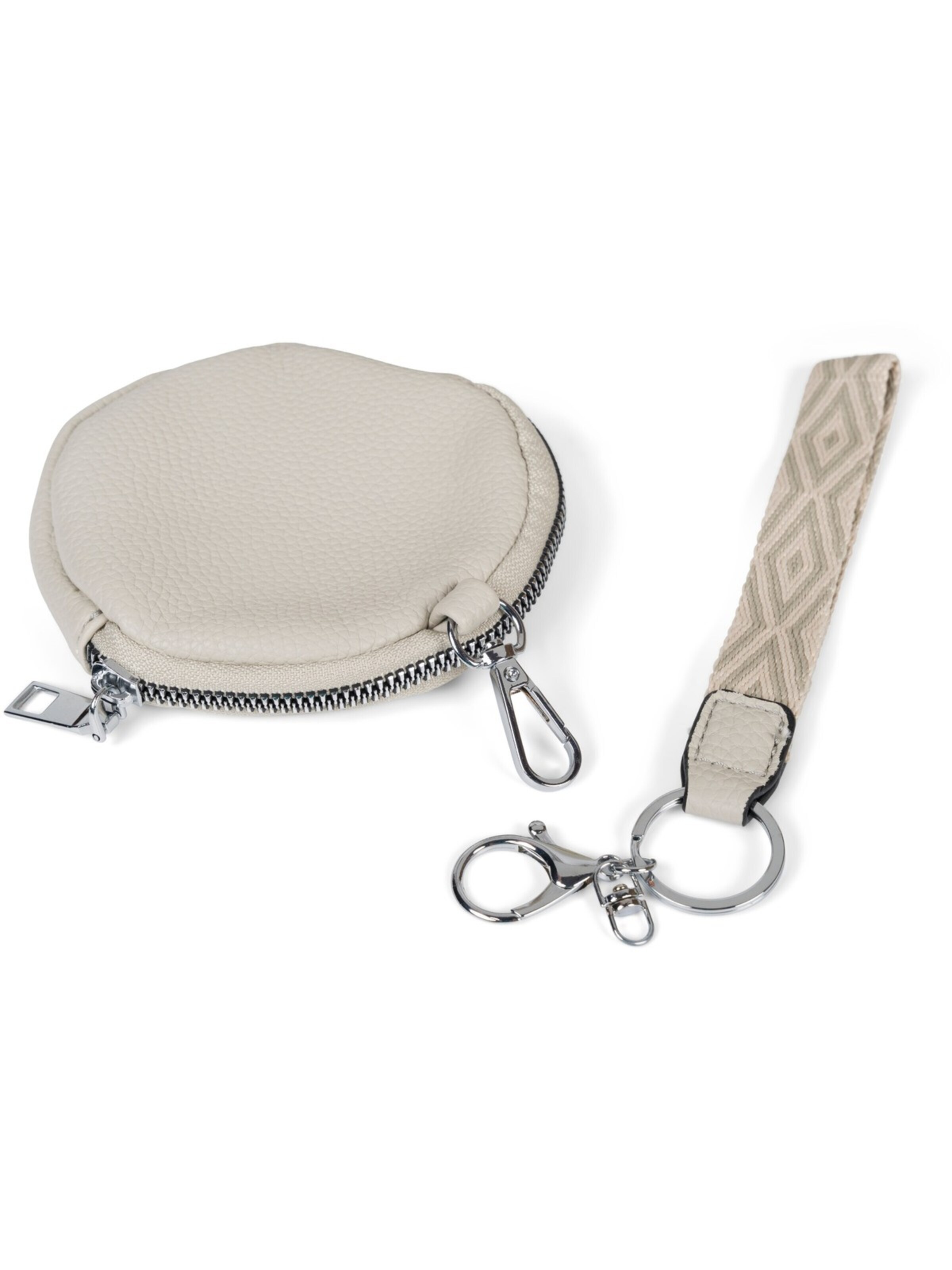 styleBREAKER Umhängetasche 'Halbmond Crossbody Bag Set 3-Teilig'‌‌‌‌‌‌‌‌‌‌ in Grau