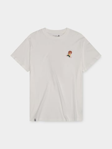 Bavarian Caps Shirt 'Grantler Klub: Pumuckl'‌‌‌‌‌‌‌‌ in Weiß: Vorderseite