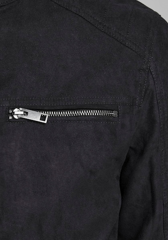 JACK & JONES Regular fit Between-Season Jacket 'JCOROCKY JACKET' in Black