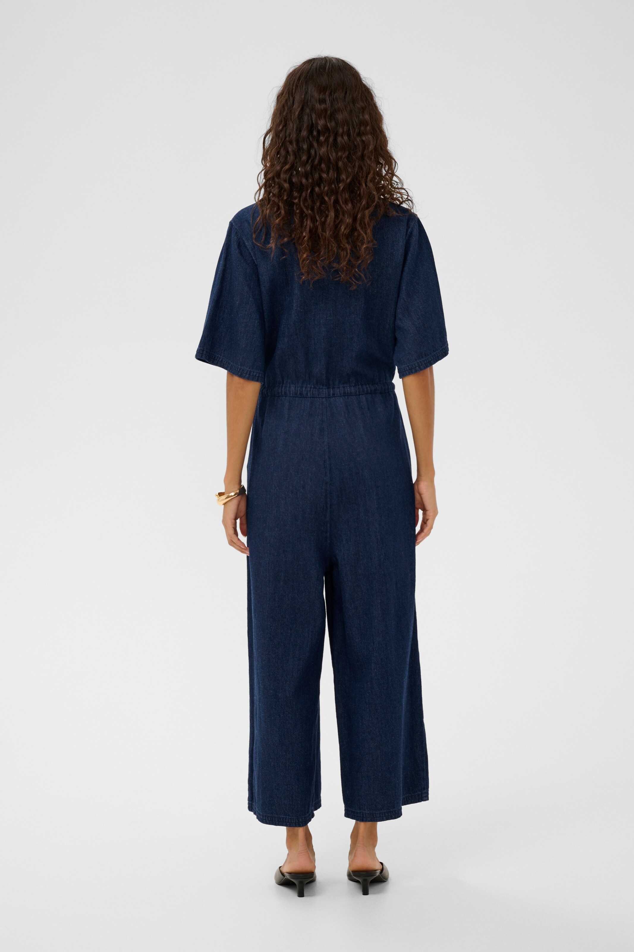 SOAKED IN LUXURY Jumpsuit 'SLChaman' in Blau