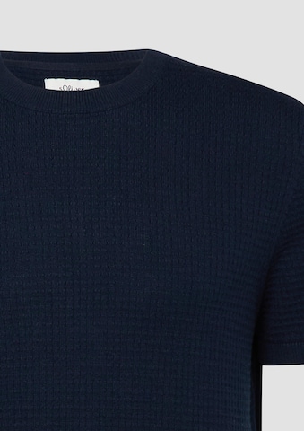 s.Oliver Pullover in Blau