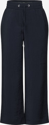 CECIL Wide leg Pants 'Neele' in Blue: front