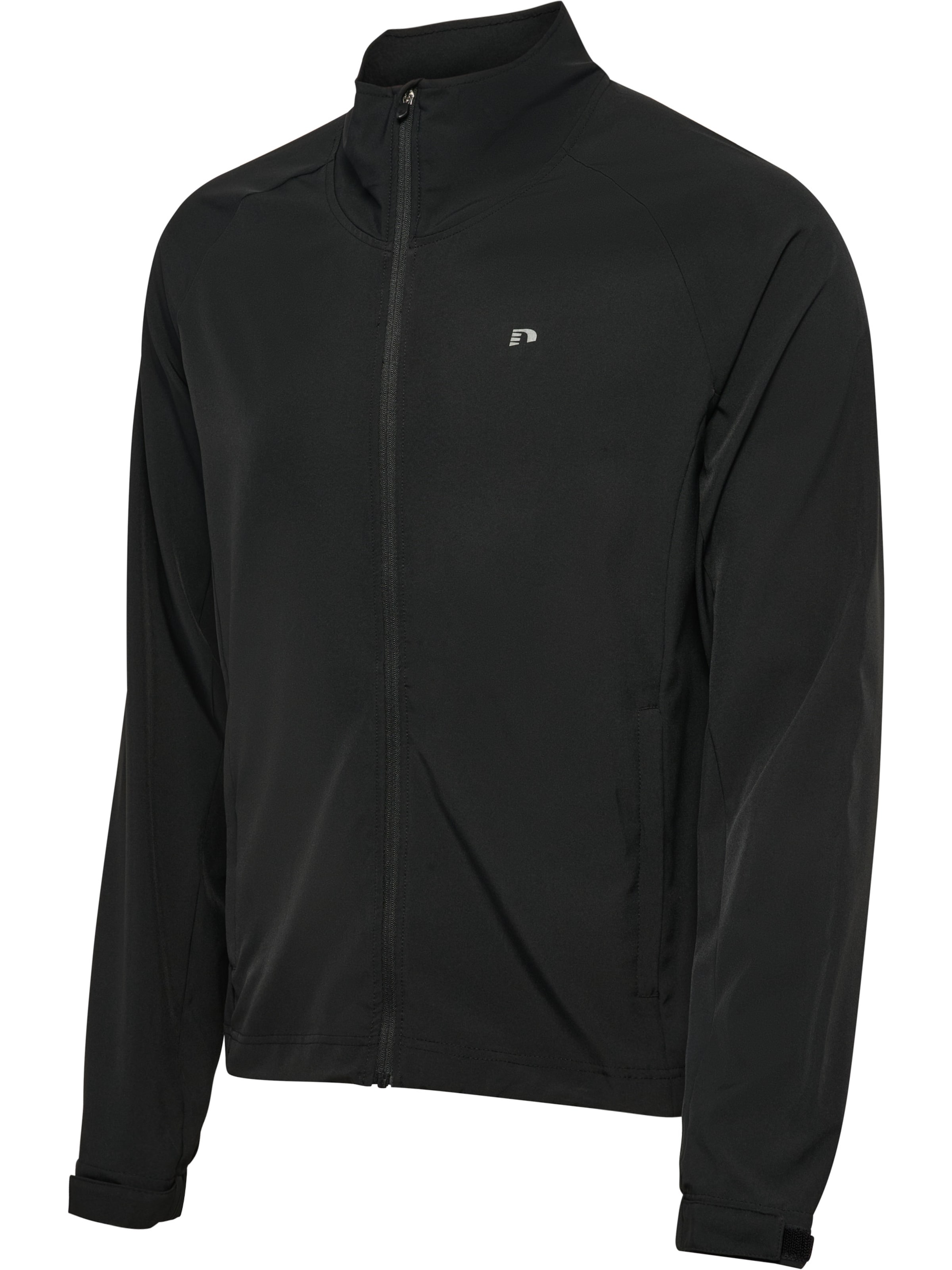 Newline Sweatvest in Zwart