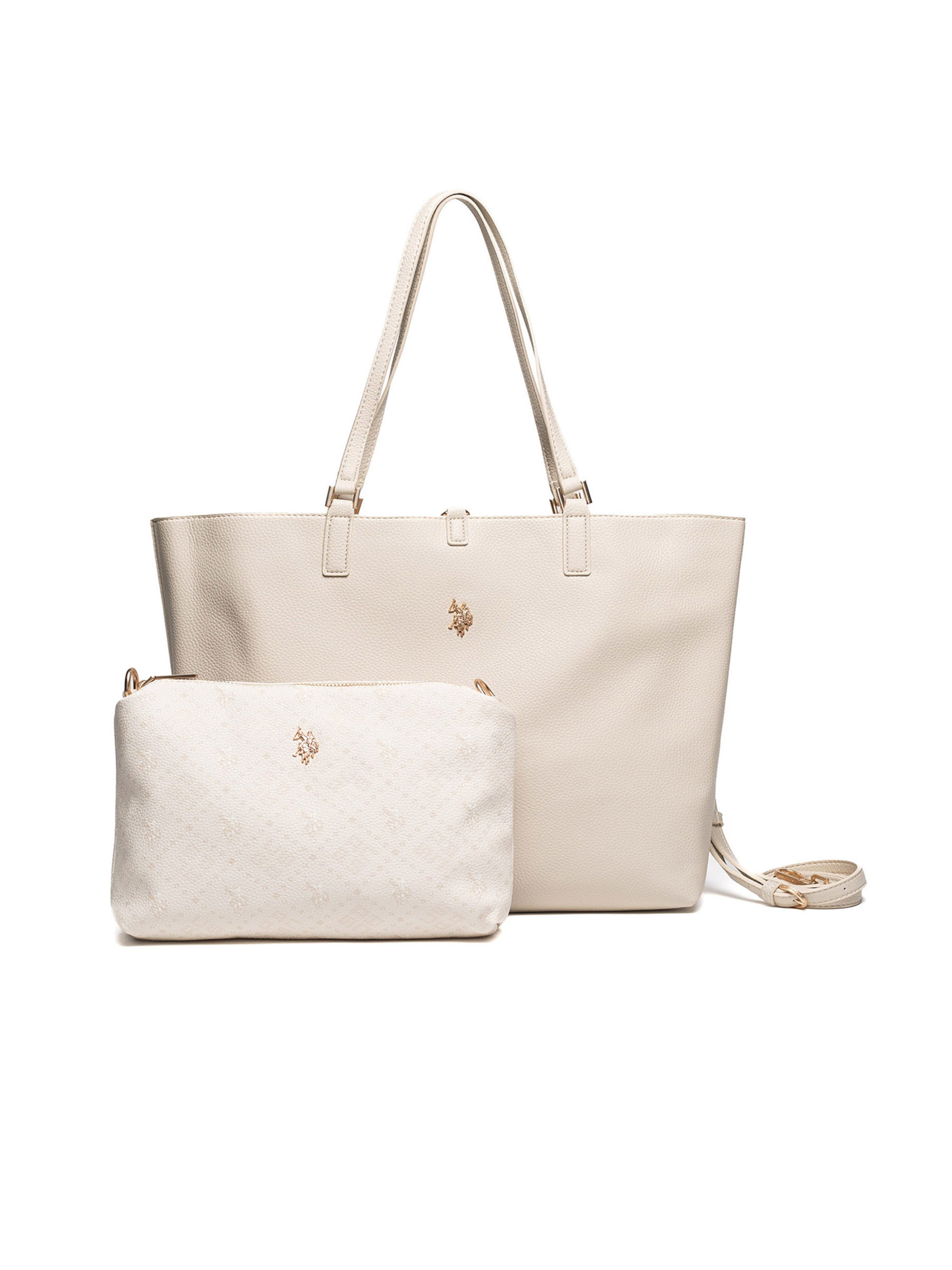 Shopper di U.S. POLO ASSN. in grigio: frontale