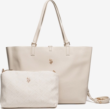 Shopper di U.S. POLO ASSN. in grigio: frontale